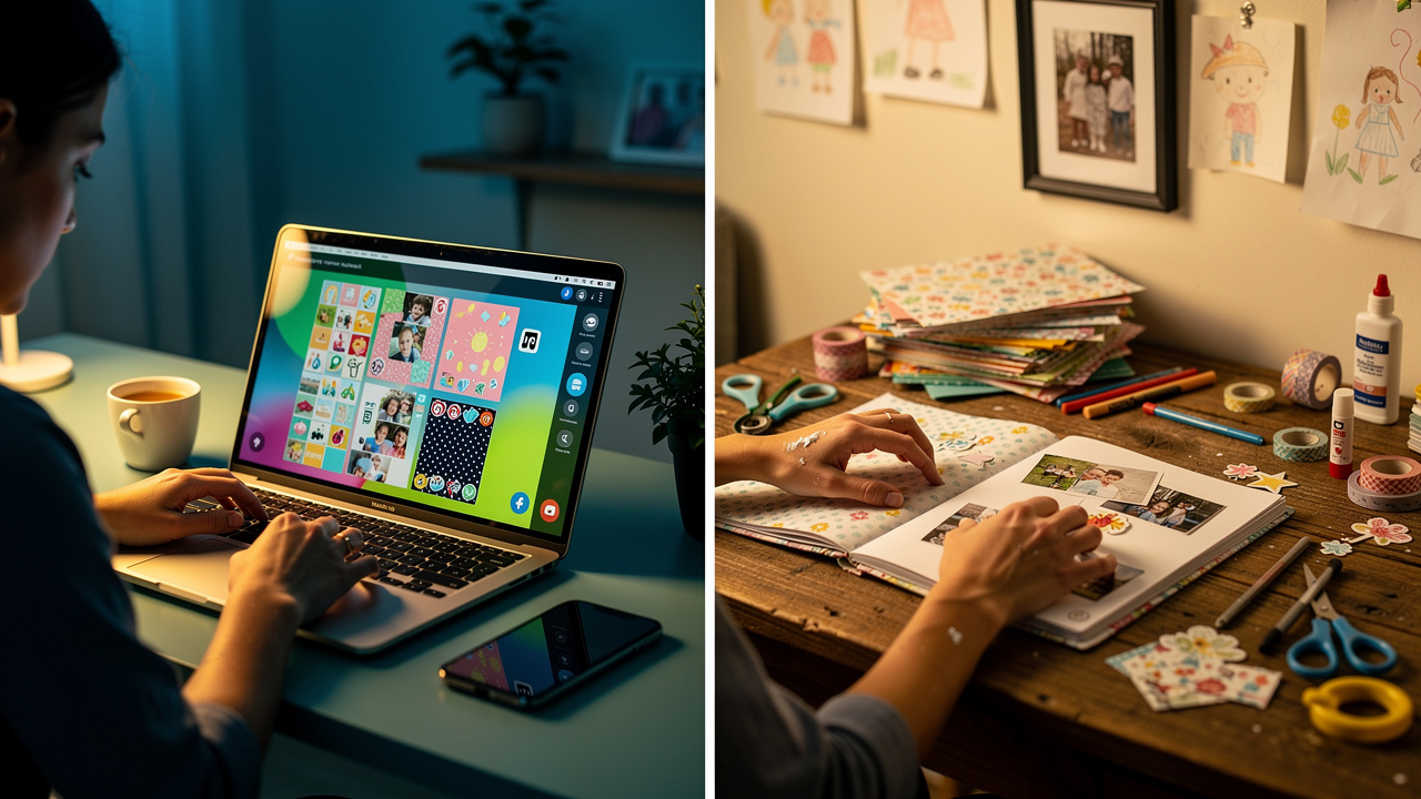 digital-scrapbook-app-vs-traditional-scrapbooking-key-comparisons